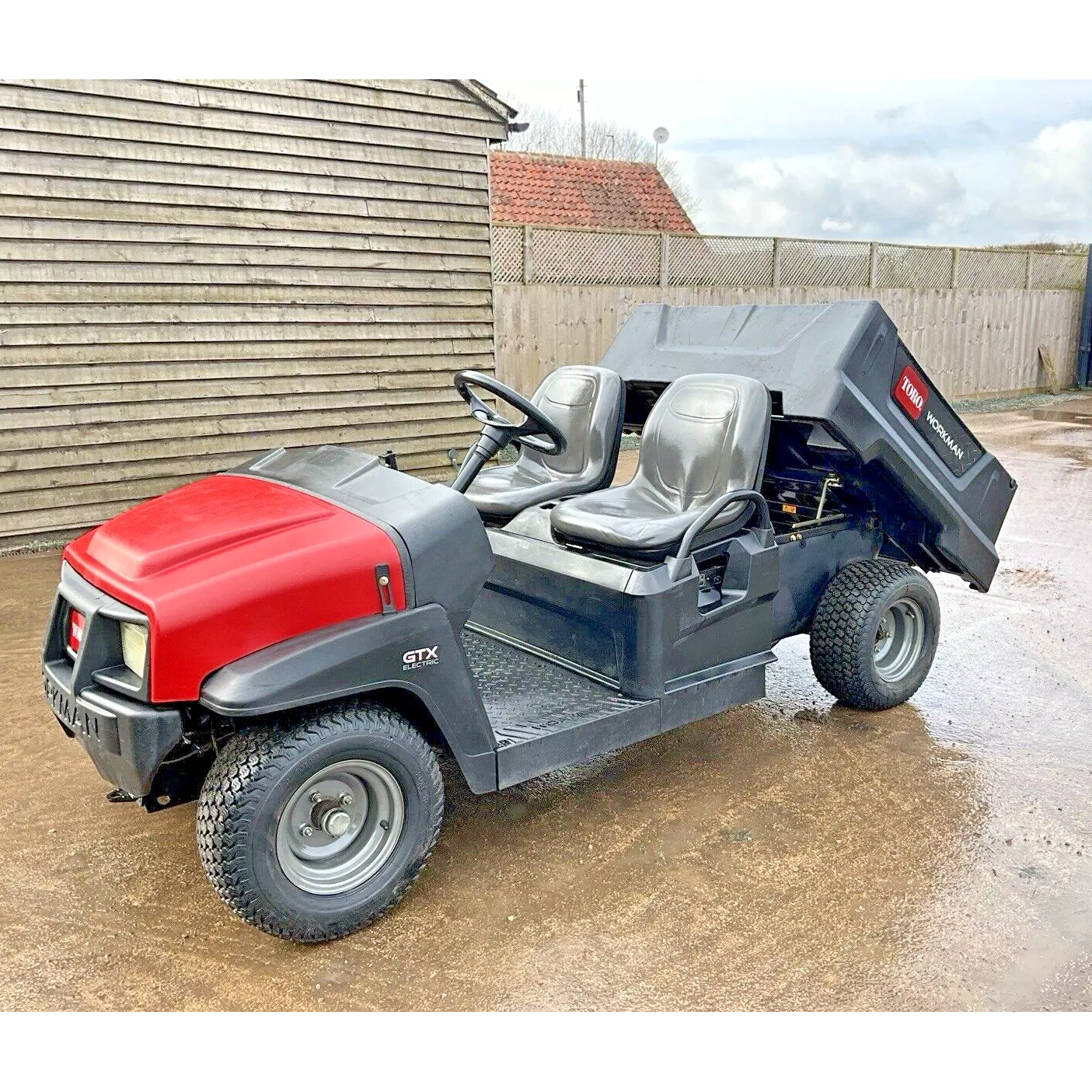 2019 TORO WORKMAN GTX ELECTRIC RECHARGABLE 48V UTILITY VEHICLE | 2591 HOURS